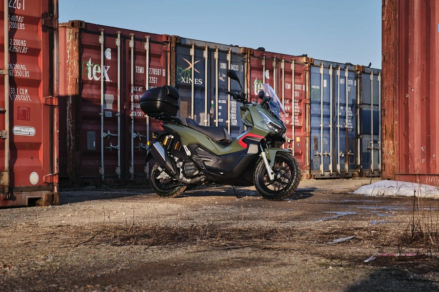 Motorroller QS125 ADV Grün 125ccm