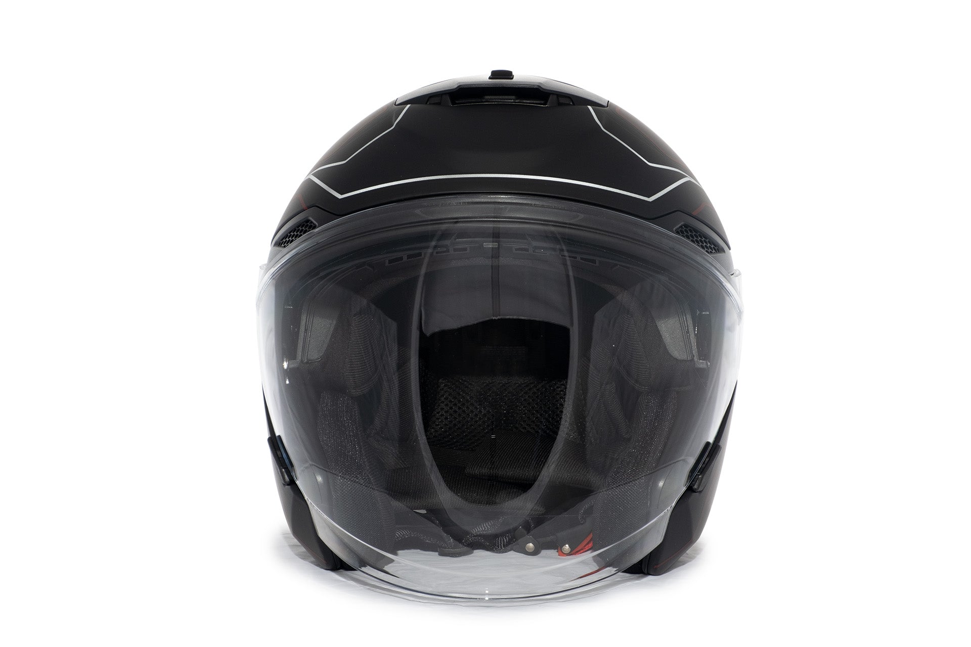 Jethelm Sport Schwarz/Rot