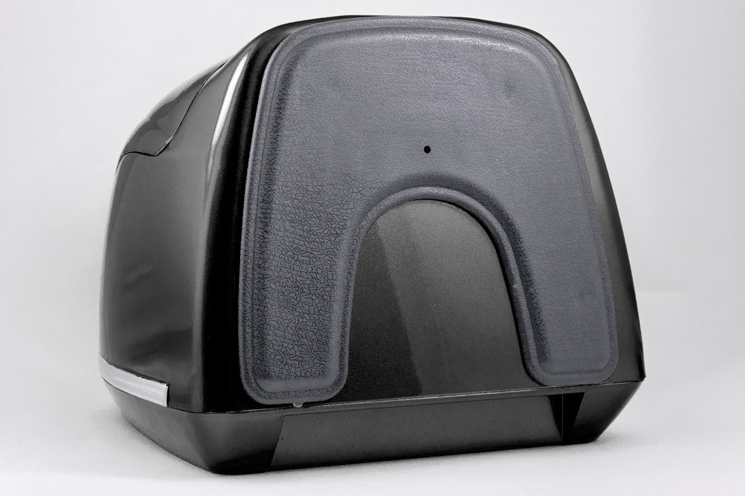 Topcase 40 L Schwarz/Metallic