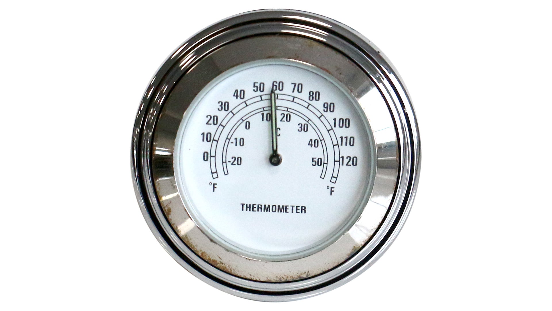 Lenkerthermometer Weiß