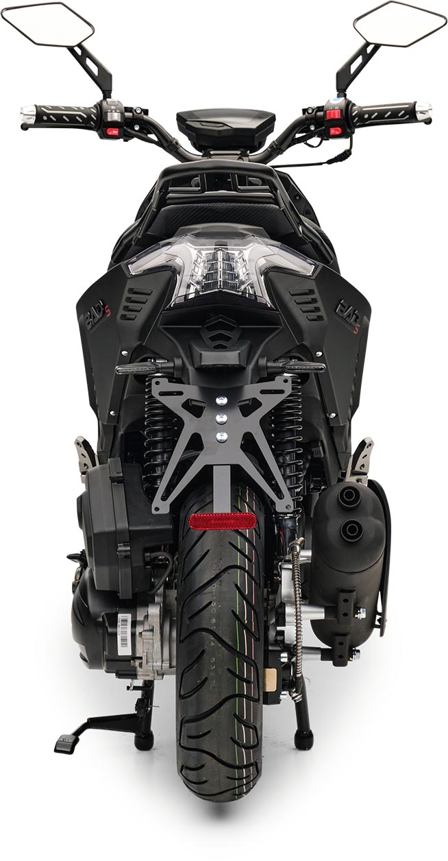 BAD s Mattschwarz 125 ccm