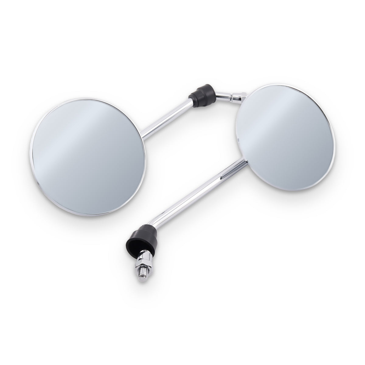 Rückspiegel Set Minime Chrom ( Kurze Variante )