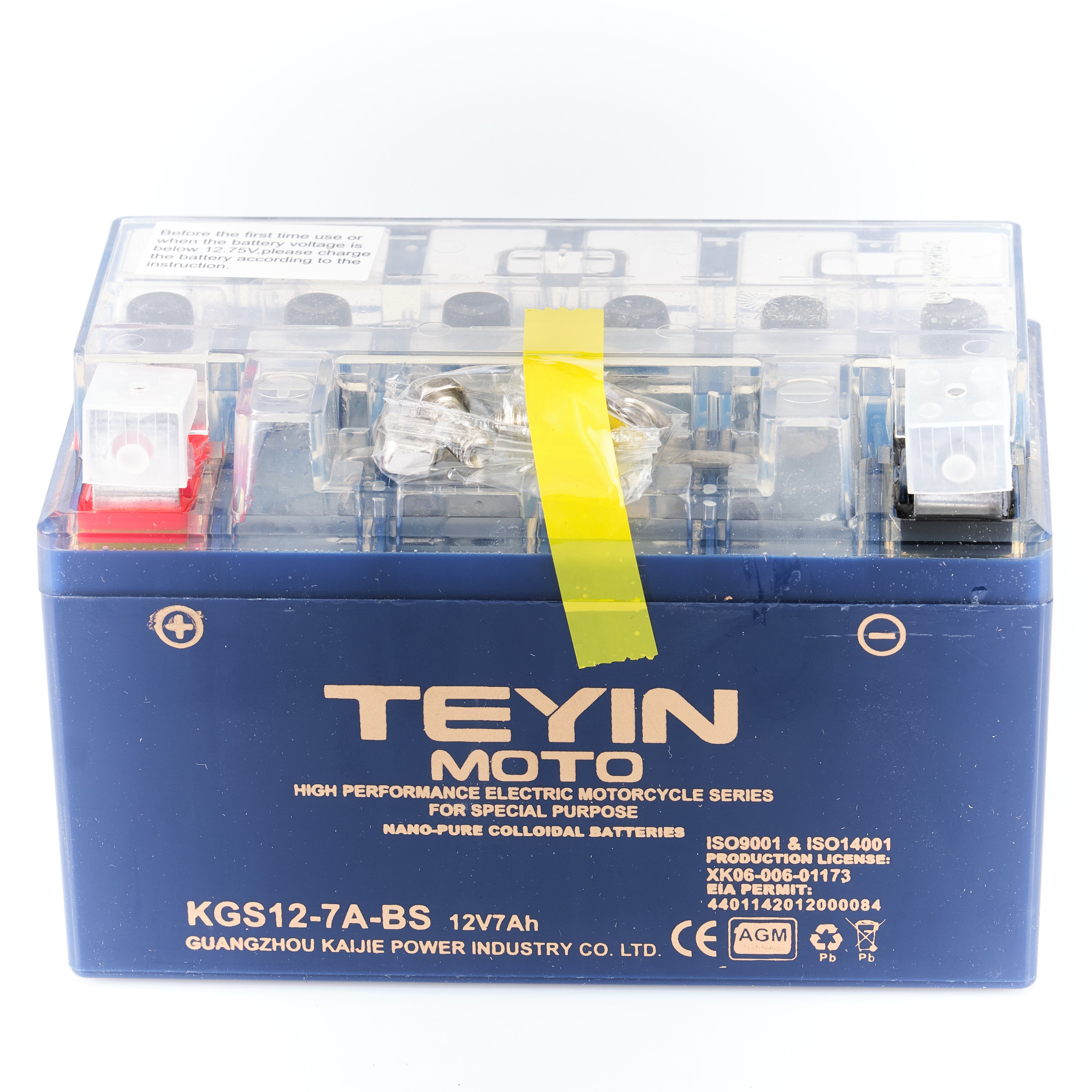 Kage Gelbatterie 12V 6Ah SLA YTX7 A-BS