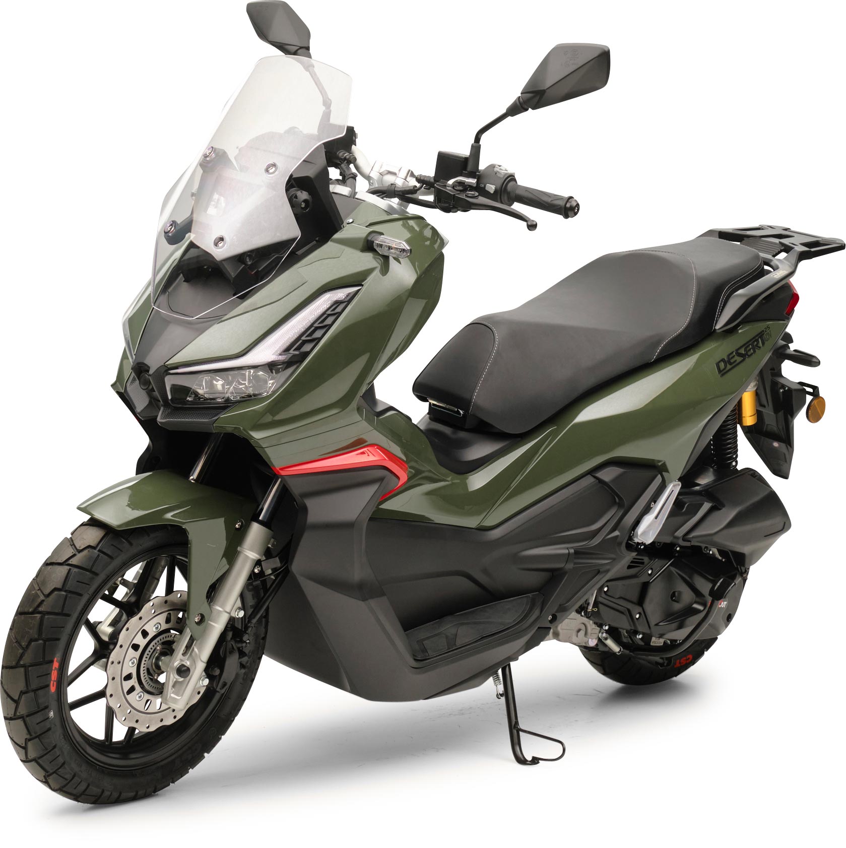 QS125 ADV Grün 125 ccm