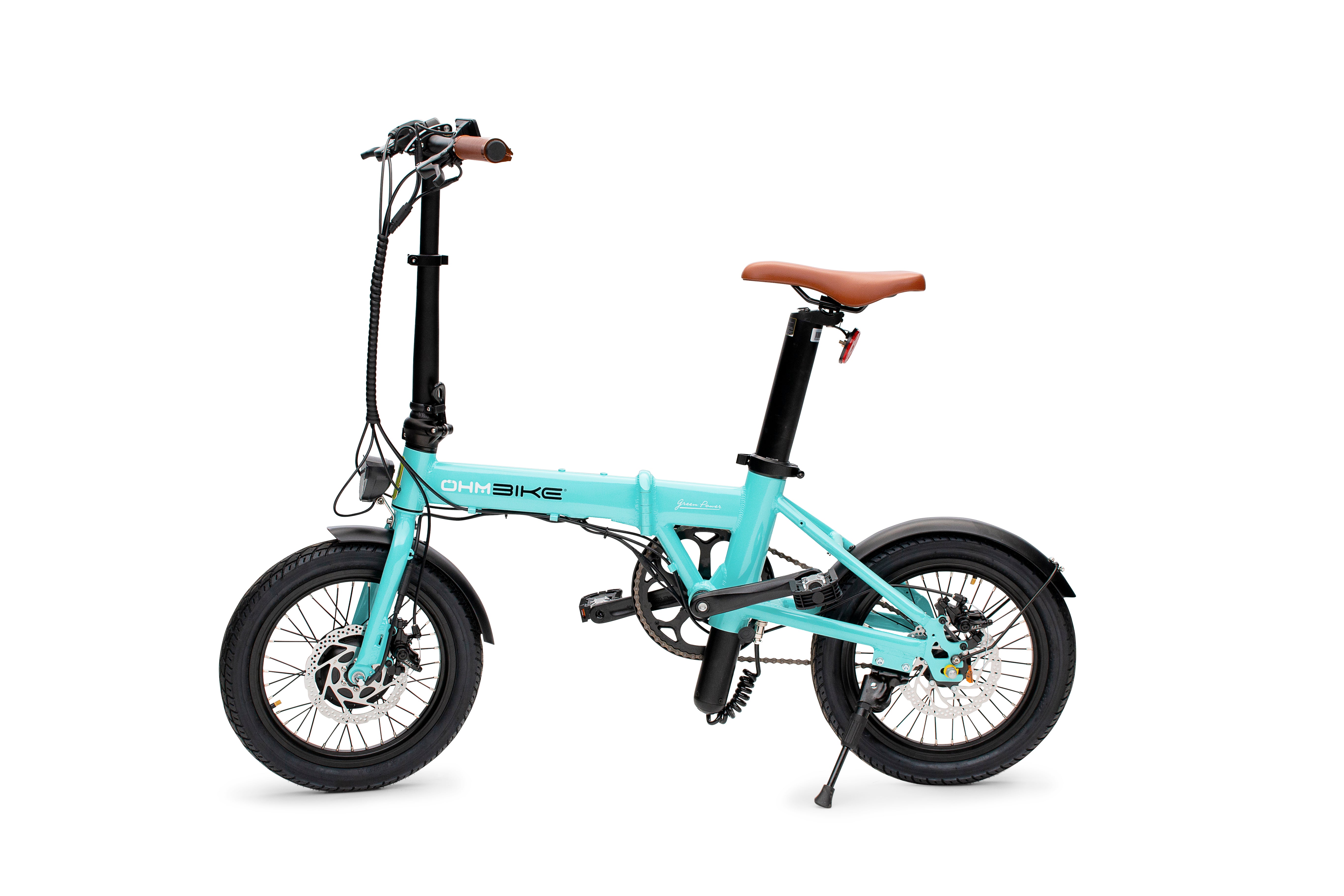 E-Faltbike OhmBike Faltrider 16 Zoll 250W Mint