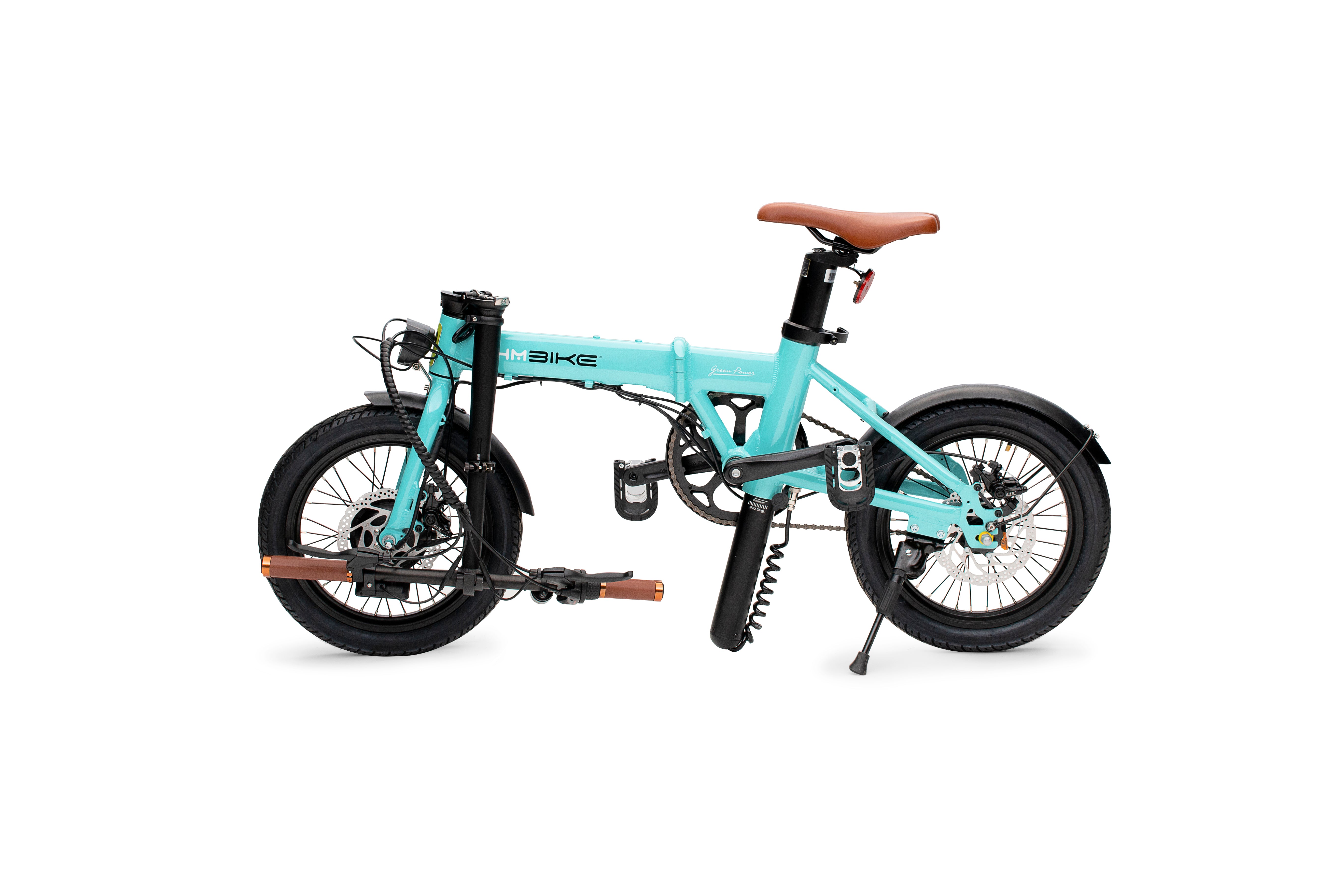 E-Faltbike OhmBike Faltrider 16 Zoll 250W Mint