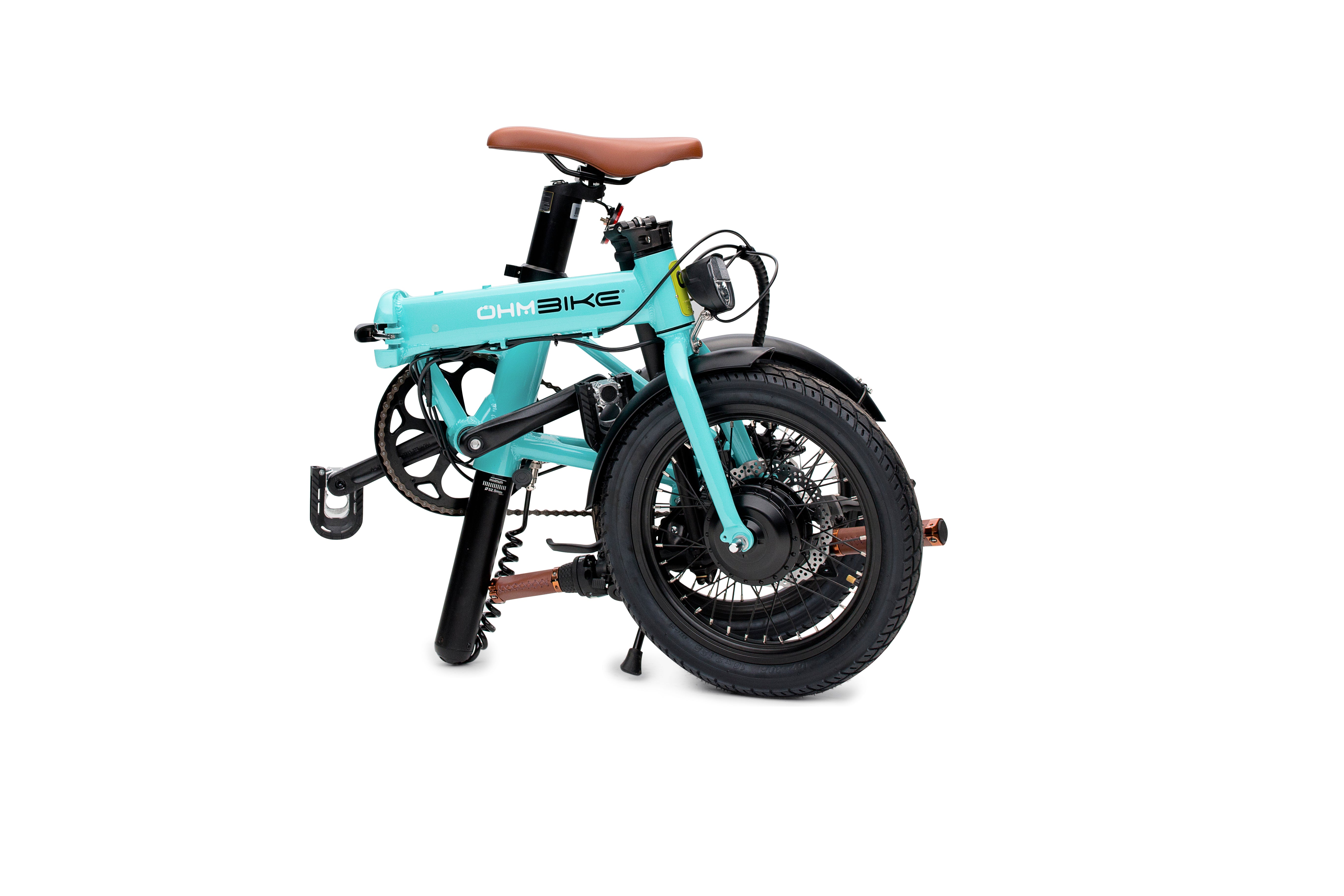 E-Faltbike OhmBike Faltrider 16 Zoll 250W Mint