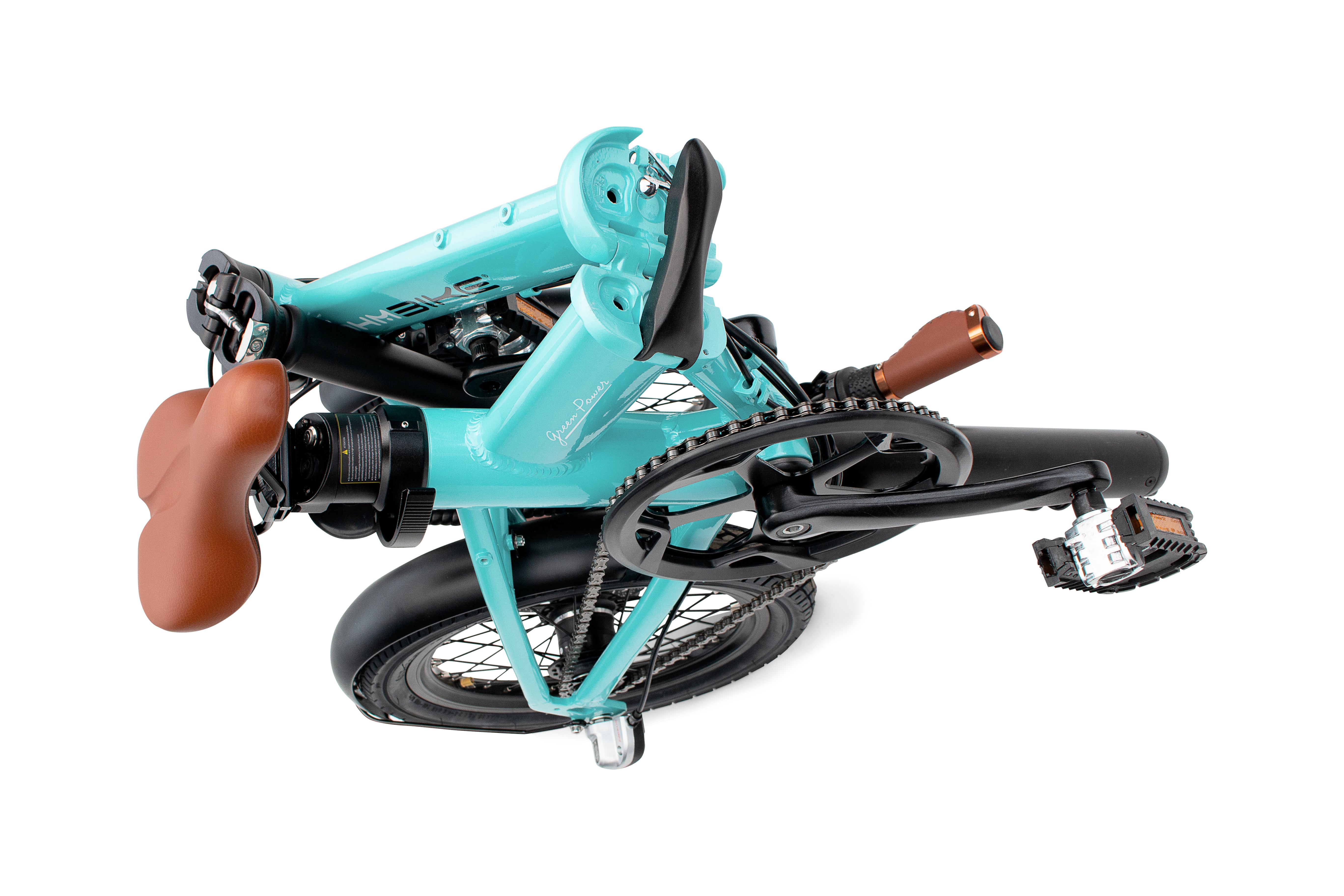 E-Faltbike OhmBike Faltrider 16 Zoll 250W Mint