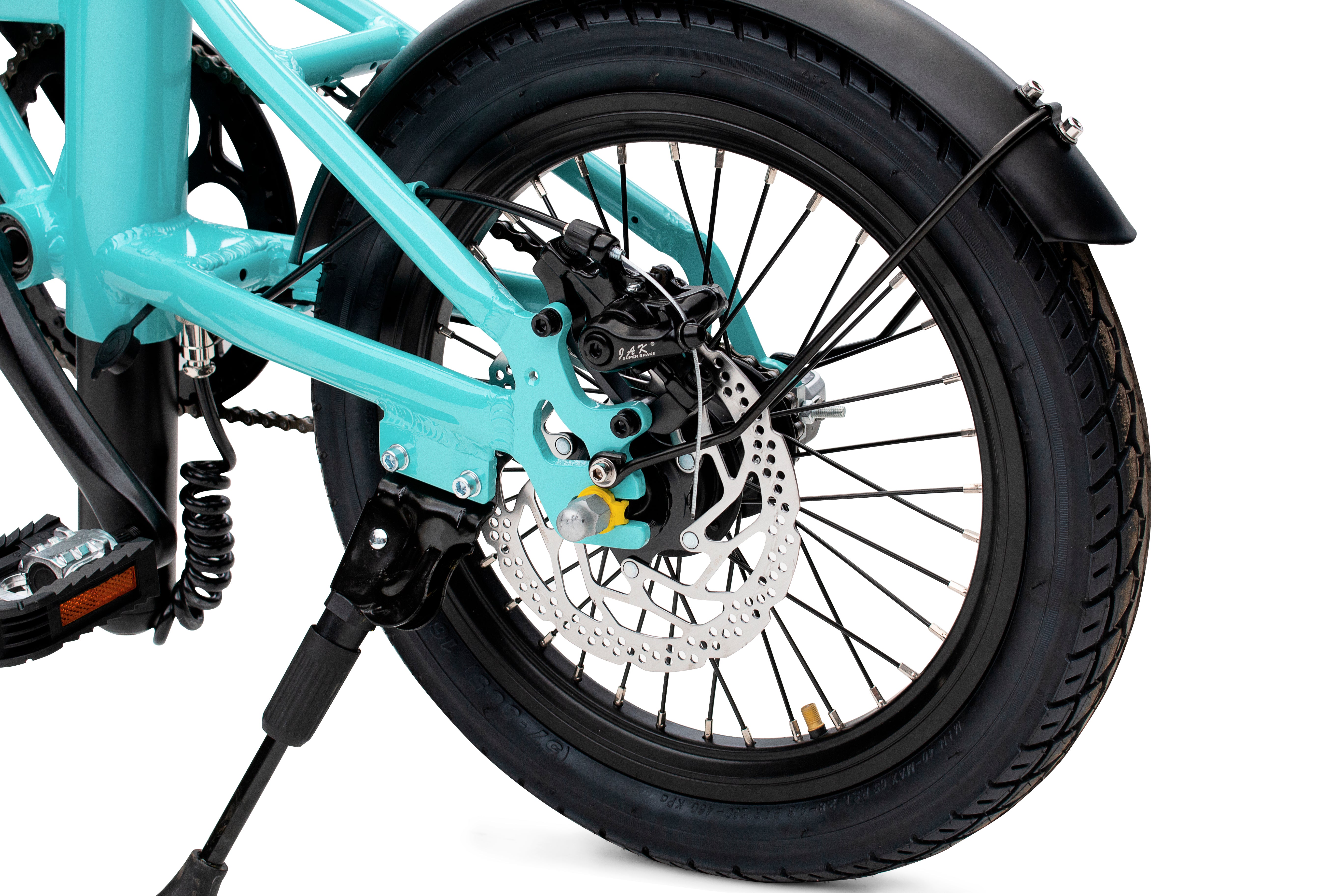 E-Faltbike OhmBike Faltrider 16 Zoll 250W Mint