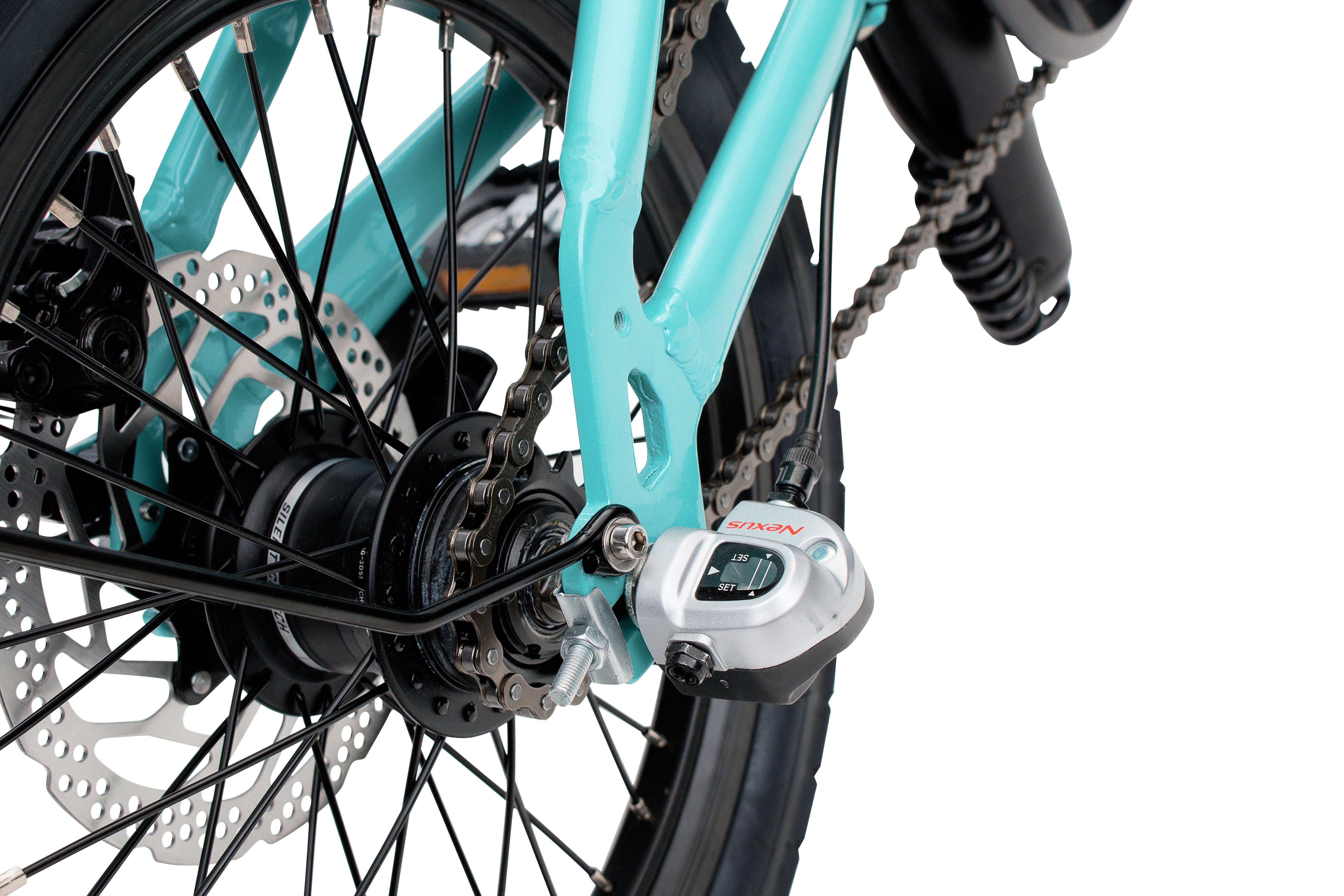 E-Faltbike OhmBike Faltrider 16 Zoll 250W Mint