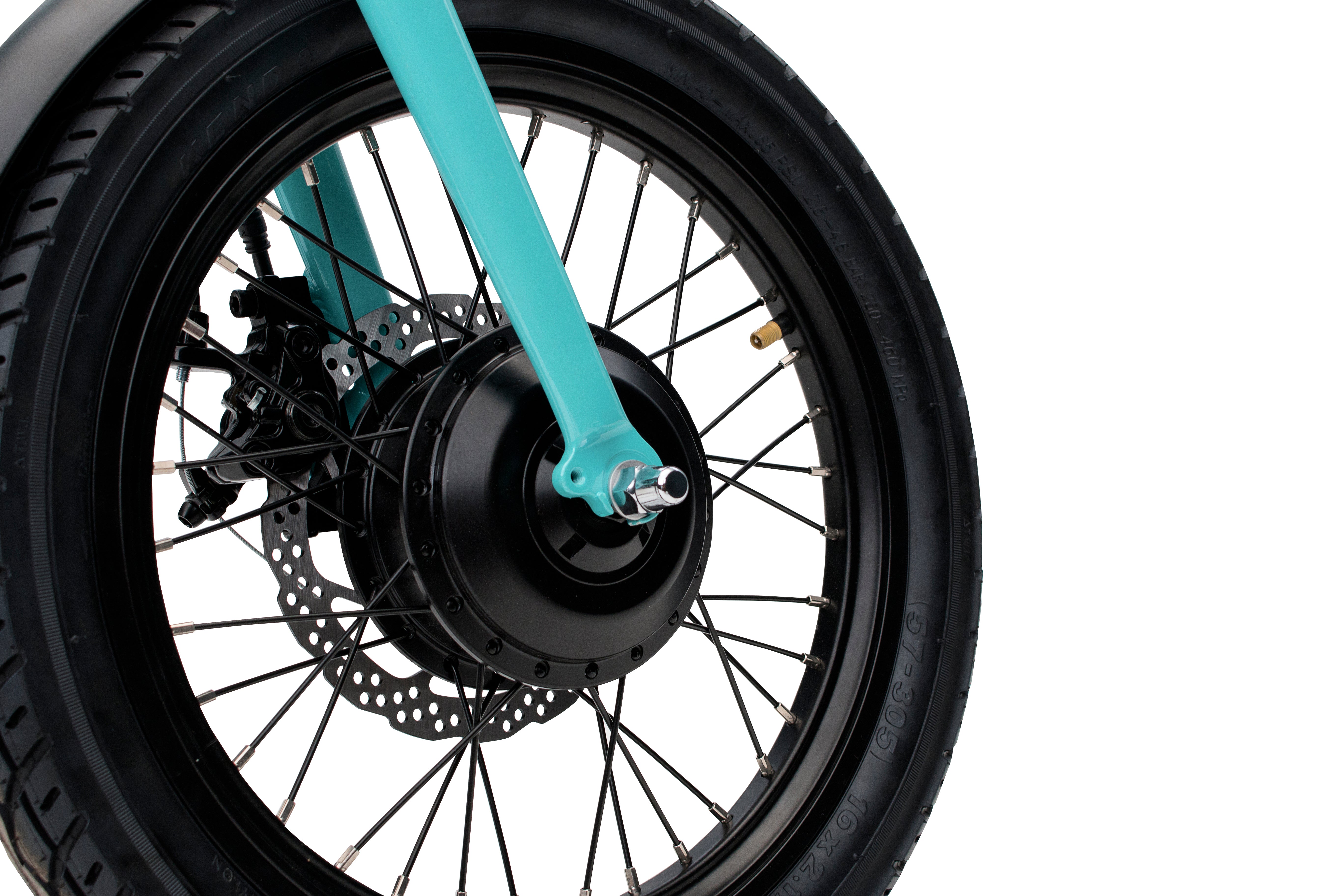 E-Faltbike OhmBike Faltrider 16 Zoll 250W Mint