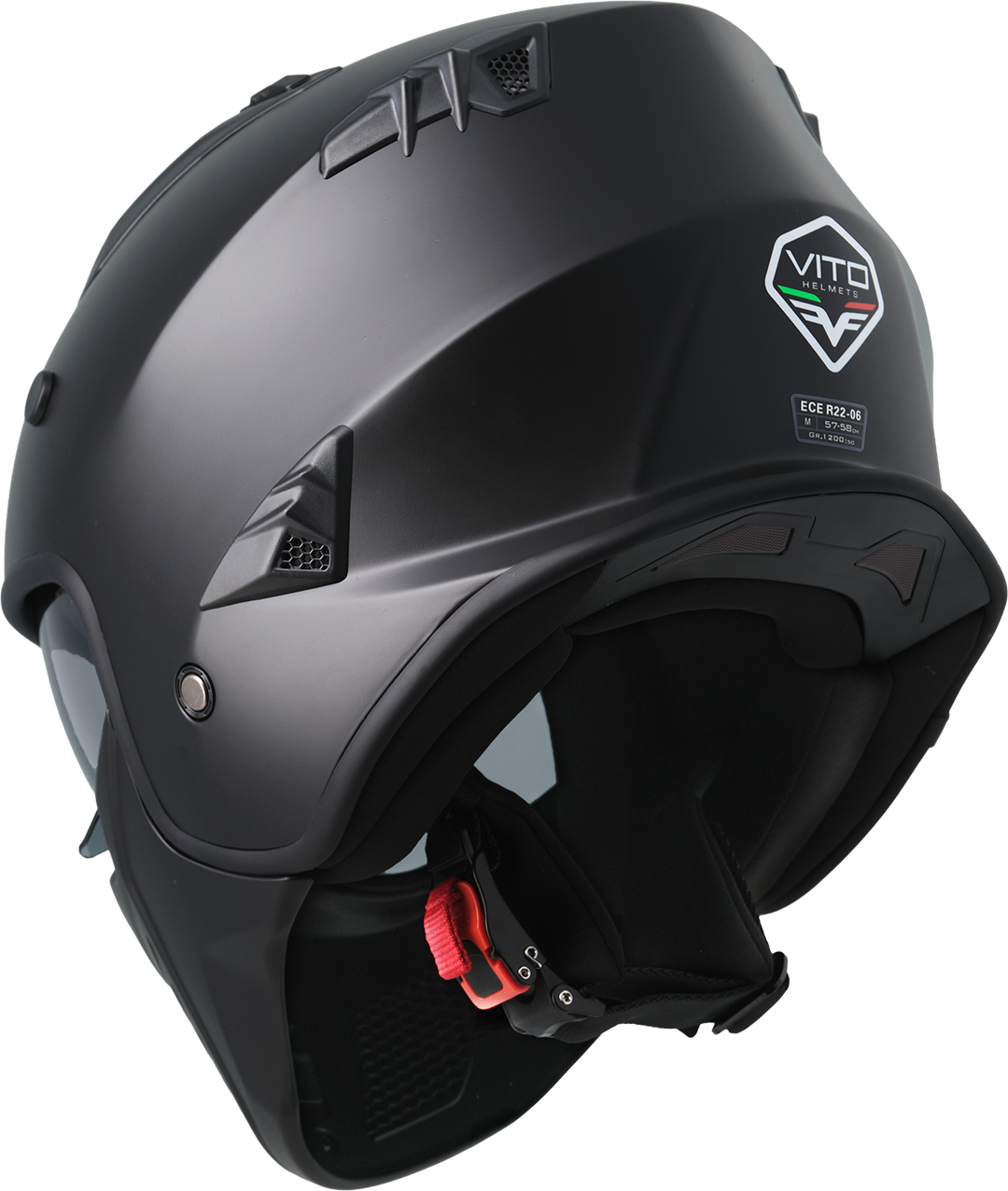 Jethelm Vito Bruzano Mattschwarz