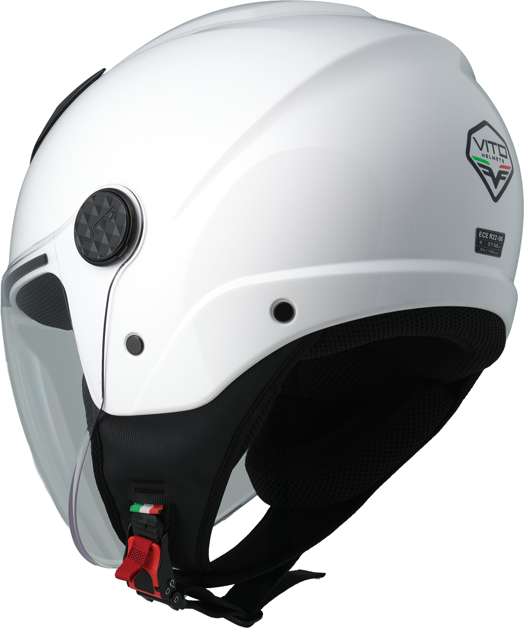 Jethelm Vito Uno Weiß glanz