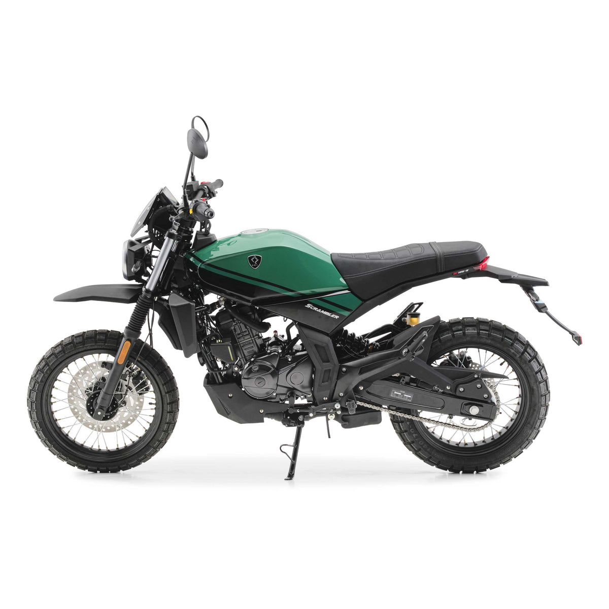 Scrambler 125 ccm Offroad Grün