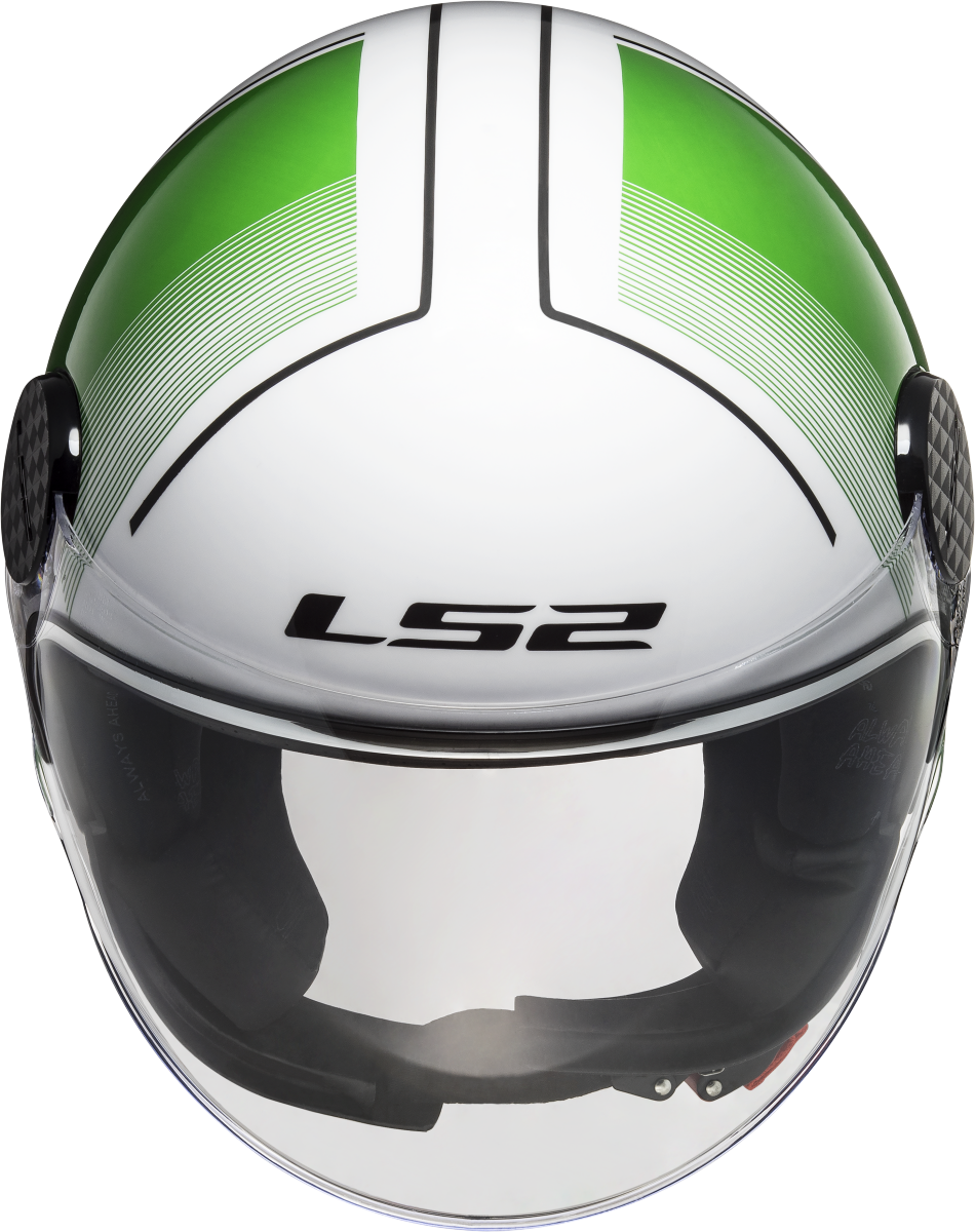 Jethelm LS2 Sphere Lux Firm (Weiß Grün Rot)