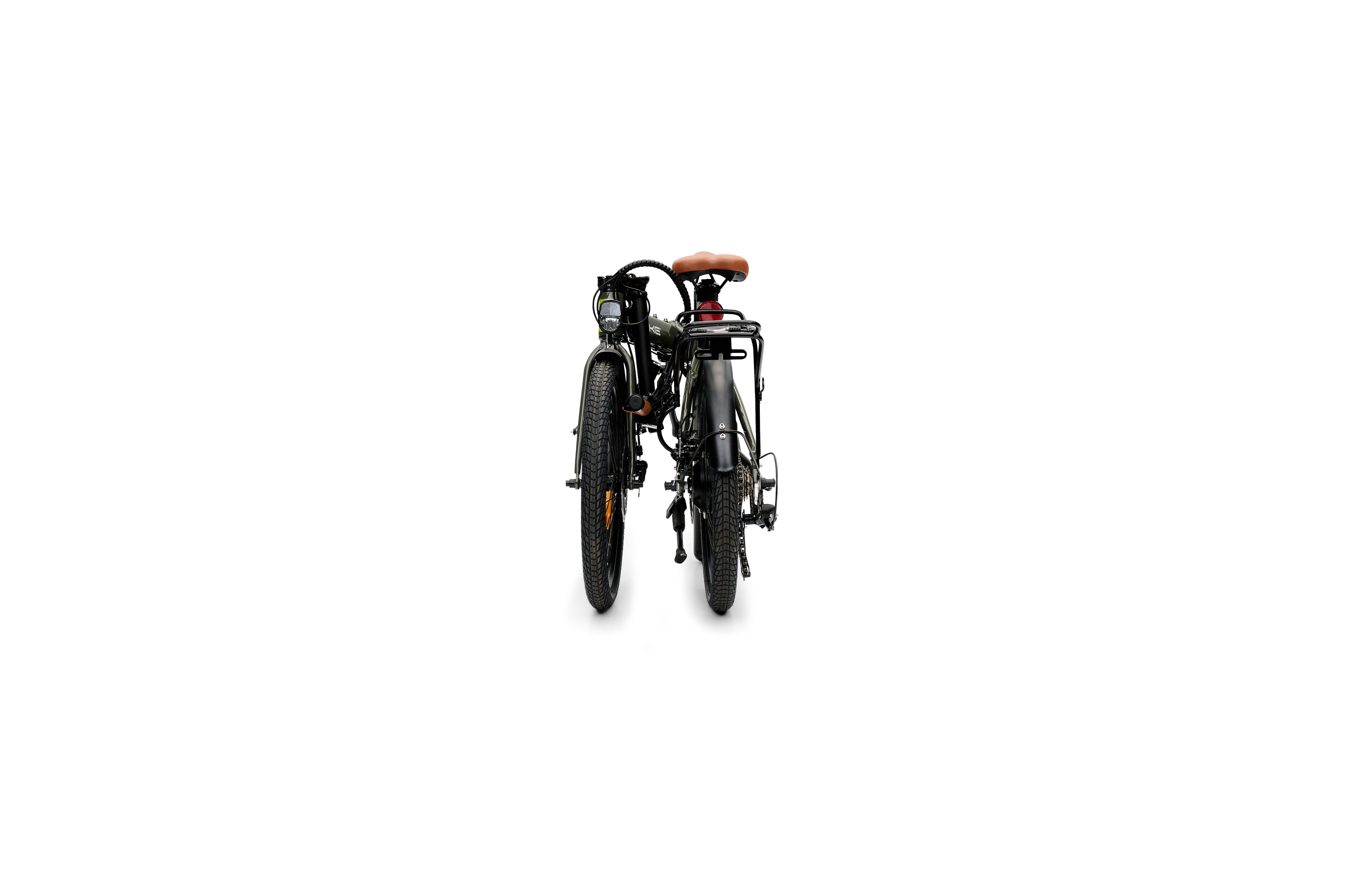 E-Faltbike OhmBike Faltrider 20 Zoll 250W Grün