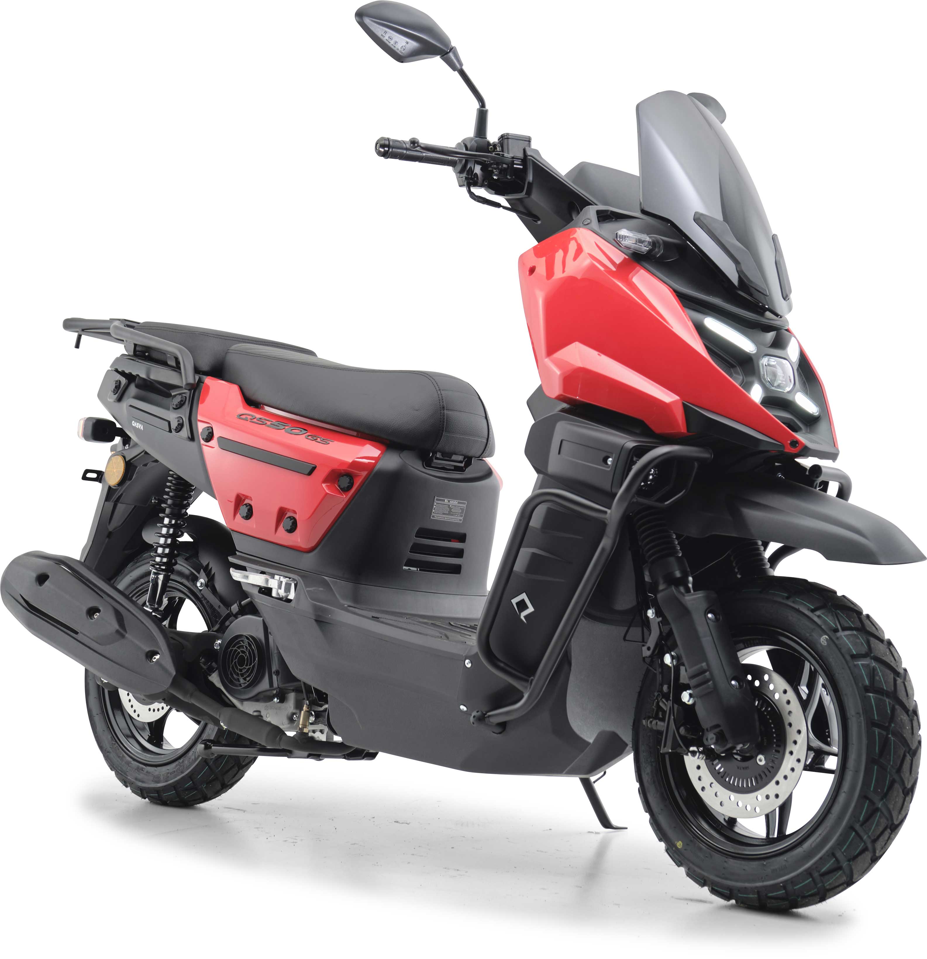 Qasva GS 50 ccm Rot