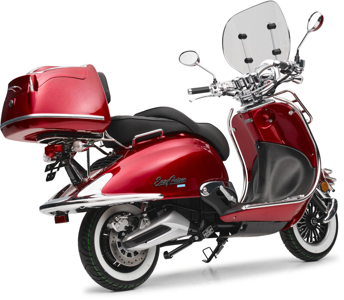EasyCruiser Elektro Dunkelrot