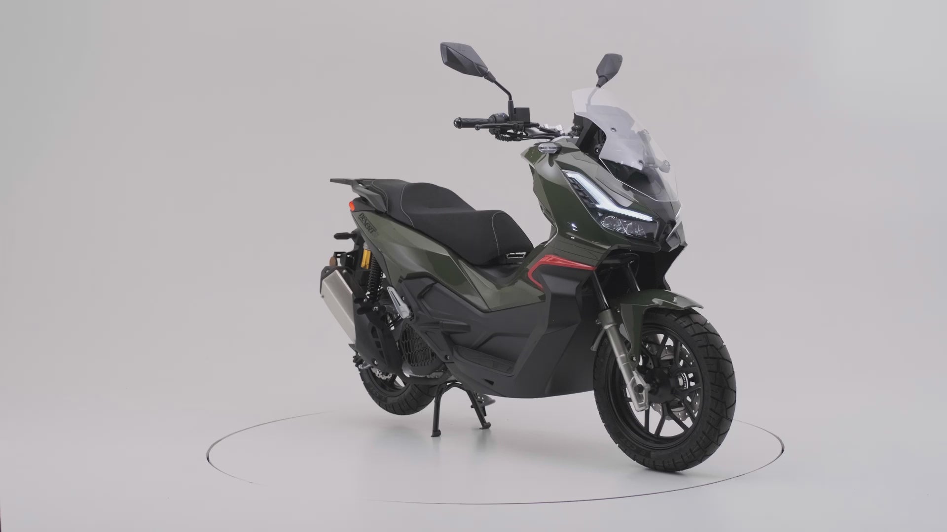 QS125 ADV Mattschwarz 125 ccm