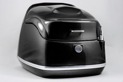 Topcase 40 L Schwarz/Metallic