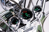 Retro Motorroller EasyCruiser Schwarz 50ccm