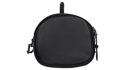 Retro Tasche Lederoptik Größe M Schwarz