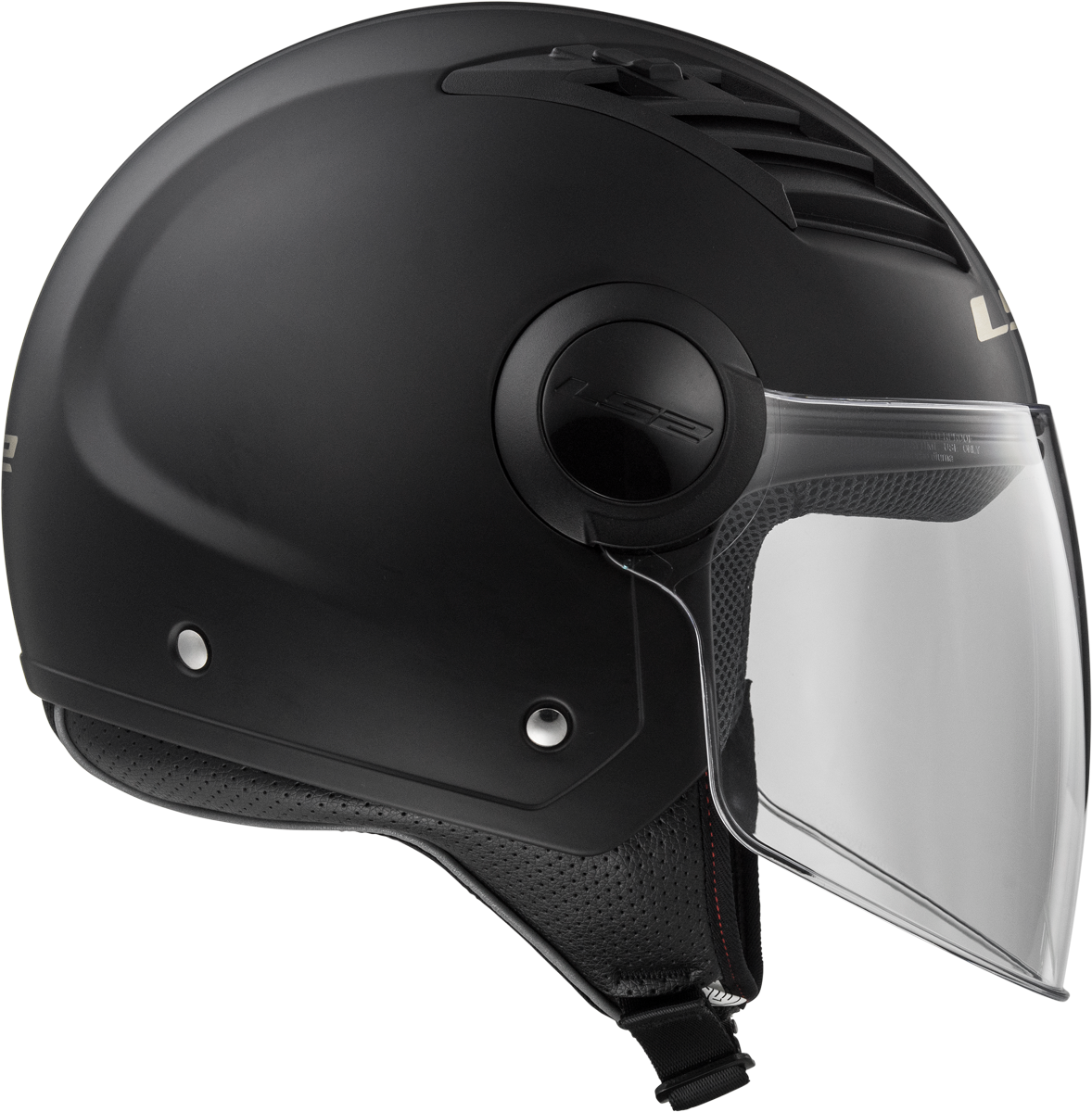 Jethelm LS2 Airflow Metropolis (Matt Schwarz Gelb)