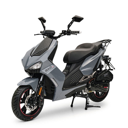Motorroller BAD s Grau 50ccm