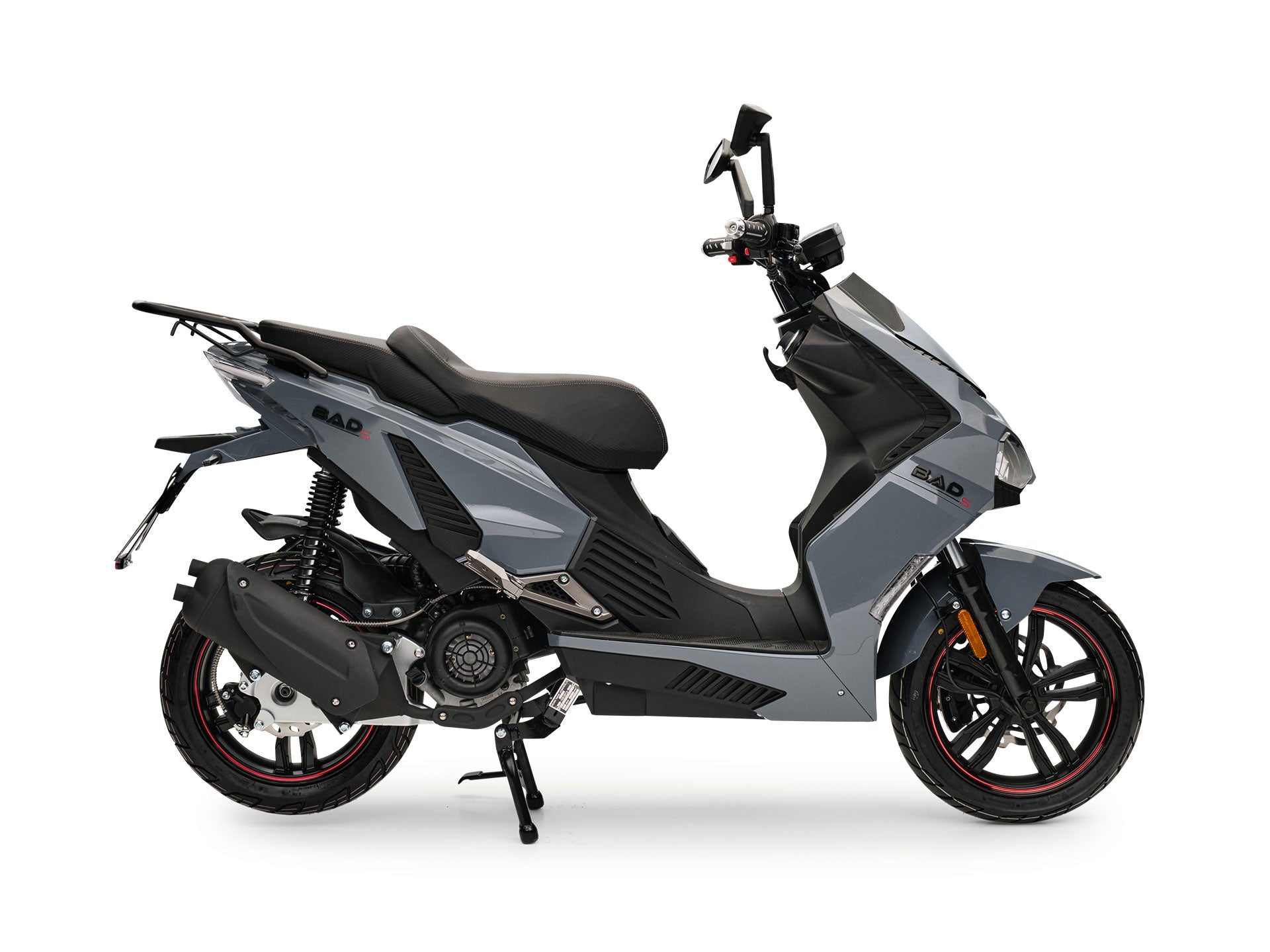 Motorroller BAD s Grau 50ccm