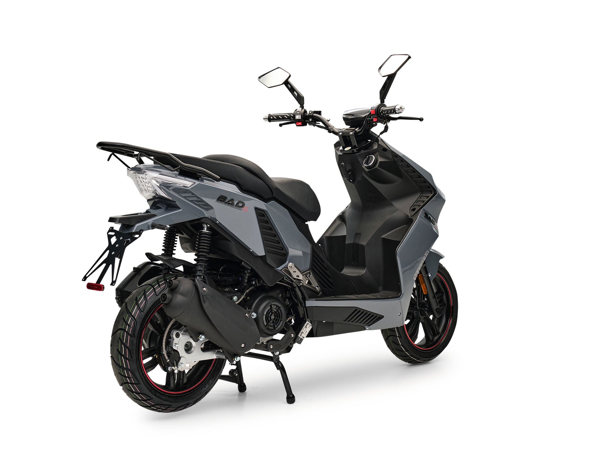 Motorroller BAD s Grau 50ccm