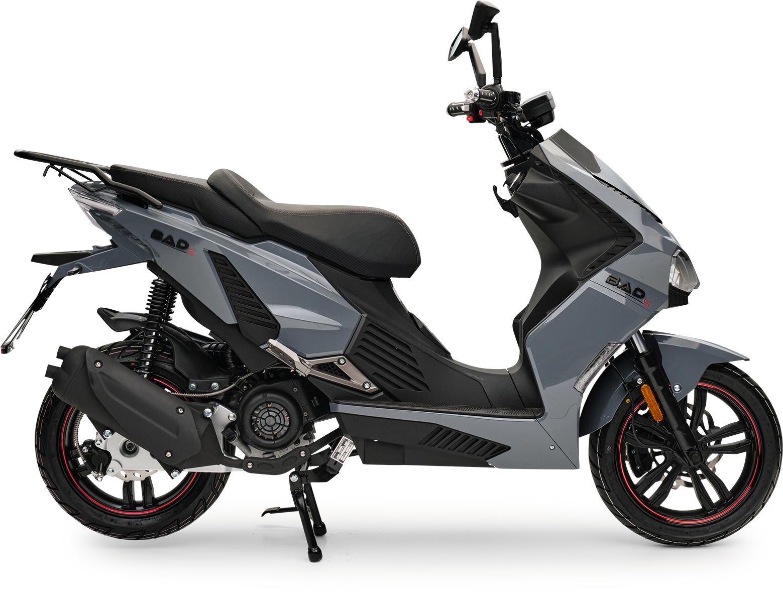 Motorroller BAD s Grau 50ccm