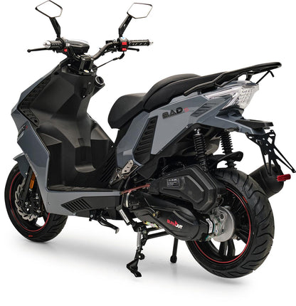 Motorroller BAD s Grau 50ccm