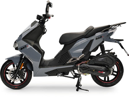 Motorroller BAD s Grau 50ccm