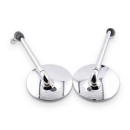 Rückspiegel Set Minime Chrom ( Kurze Variante )