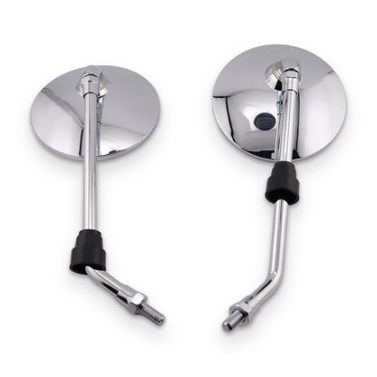 Rückspiegel Set Minime Chrom ( Kurze Variante )