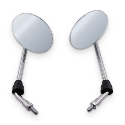 Rückspiegel Set Minime Chrom ( Kurze Variante )