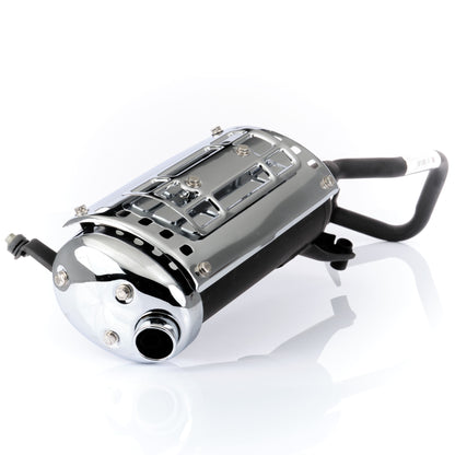 Auspuff EasyCruiser 49ccm E2 voll Chrom