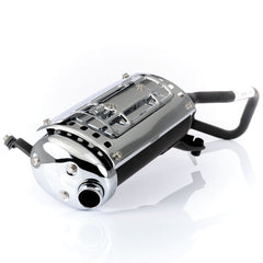 Auspuff EasyCruiser 49ccm E2 voll Chrom