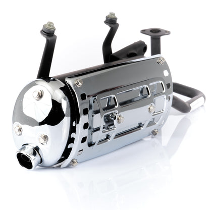 Auspuff EasyCruiser 49ccm E2 voll Chrom