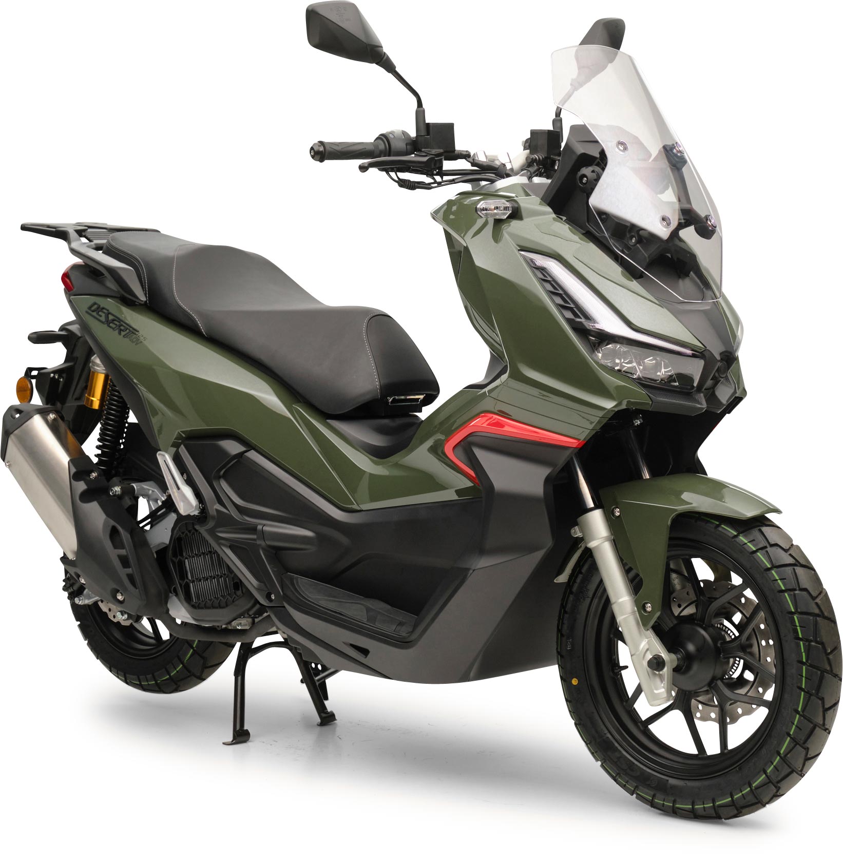 QS125 ADV Grün 125 ccm