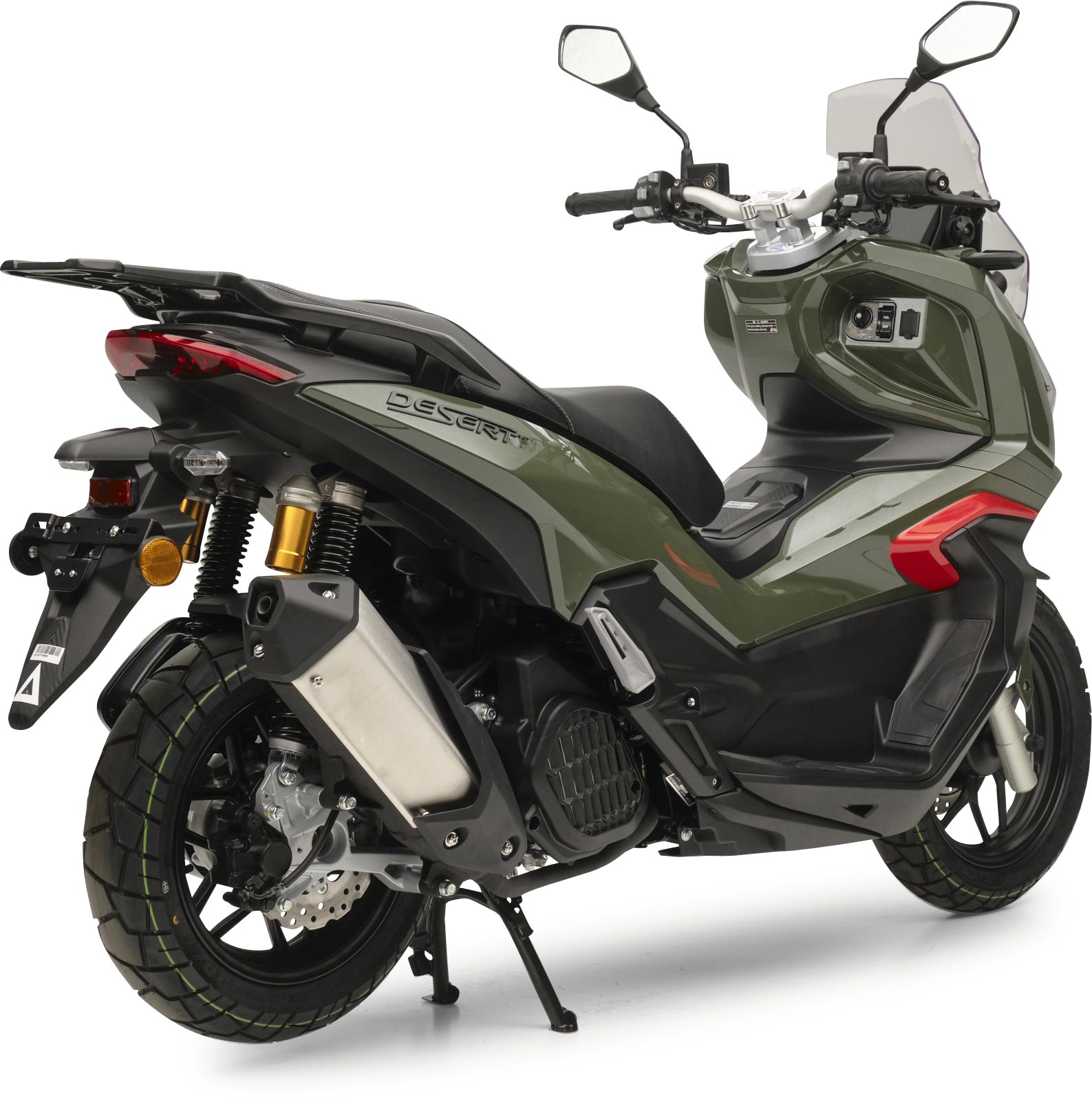 QS125 ADV Grün 125 ccm