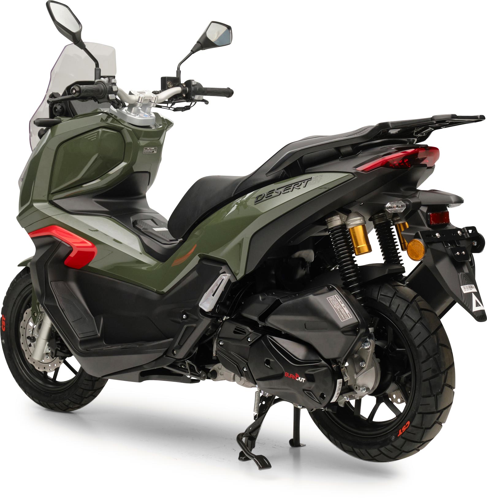 QS125 ADV Grün 125 ccm