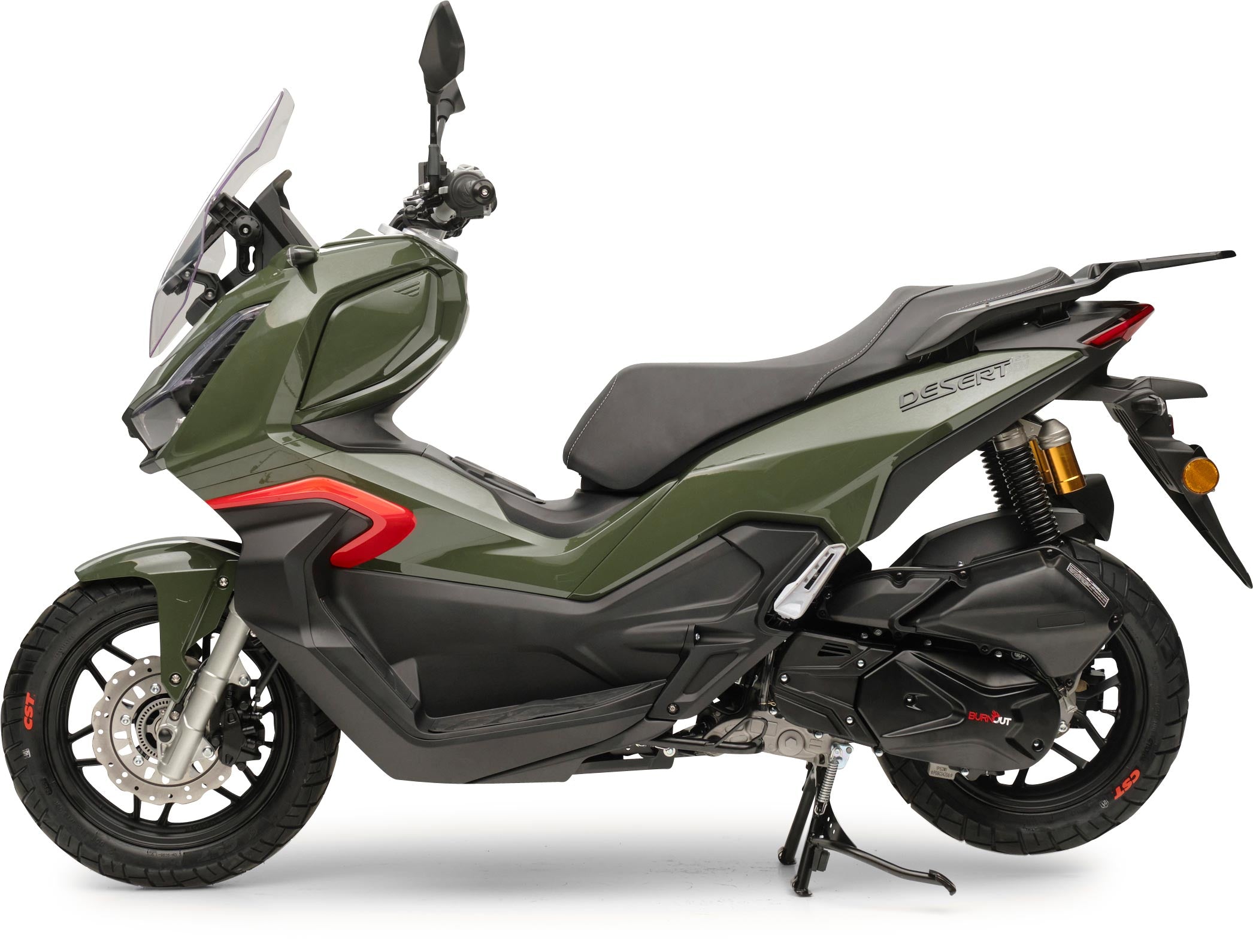 QS125 ADV Grün 125 ccm