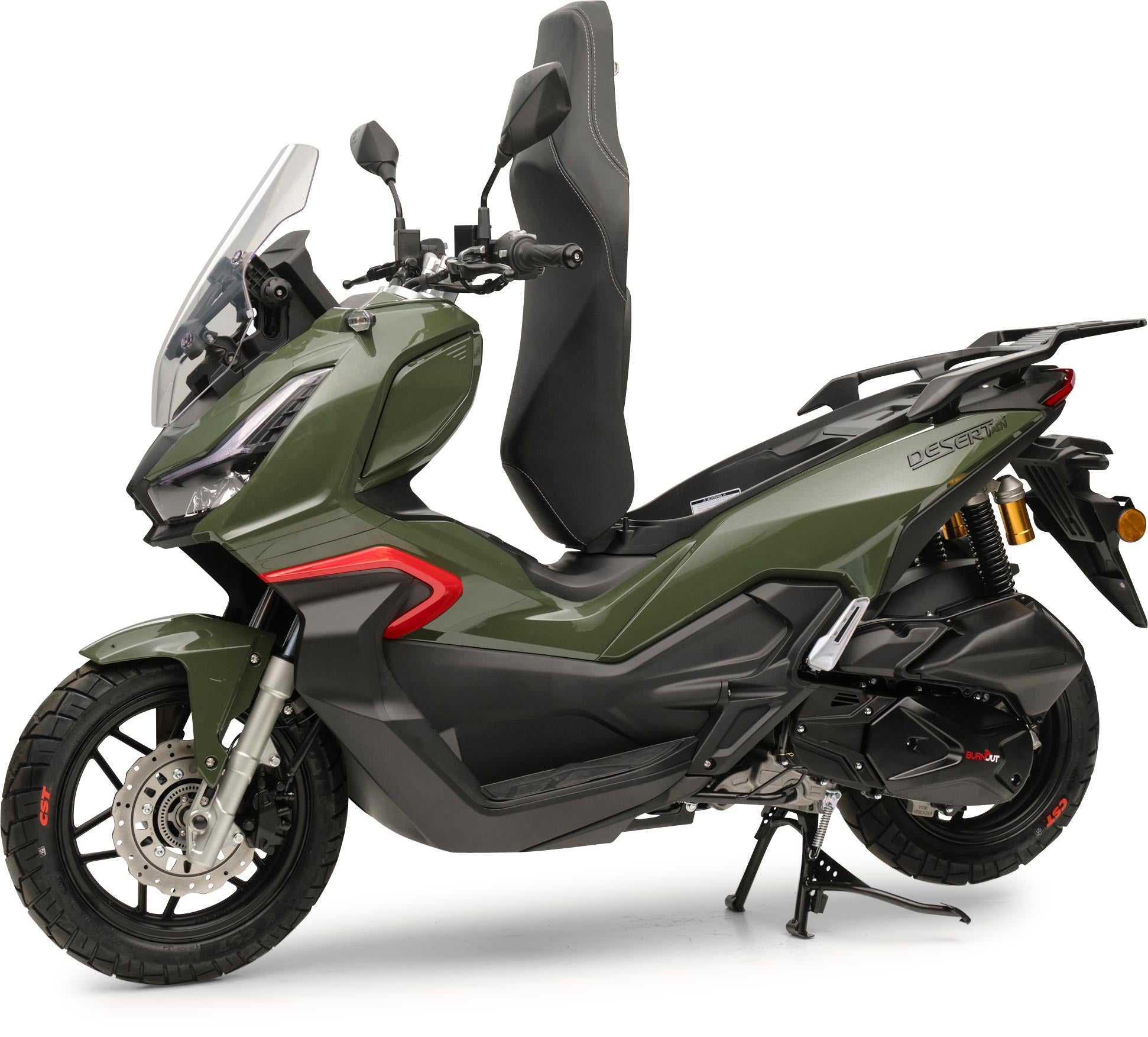 QS125 ADV Grün 125 ccm