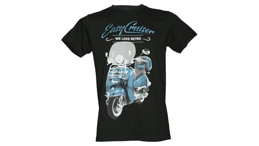 T-Shirt EasyCruiser Schwarz/Blau