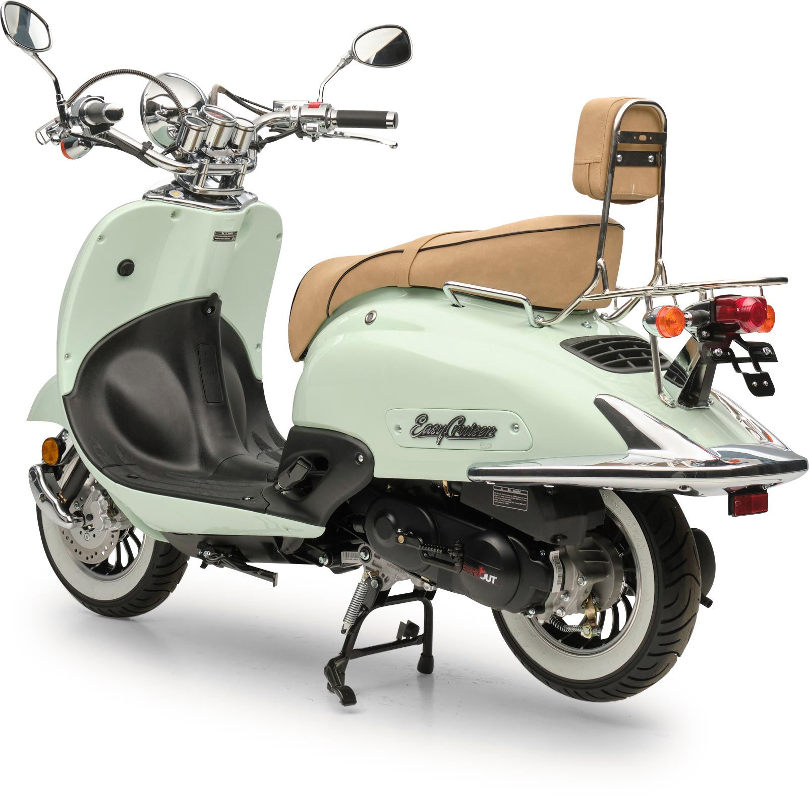 Retro Motorroller EasyCruiser Eco Mint 50ccm