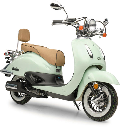 Retro Motorroller EasyCruiser Eco Mint 50ccm