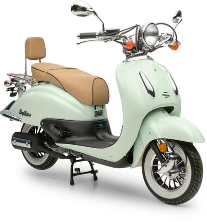 Retro Motorroller EasyCruiser Eco Mint 50ccm