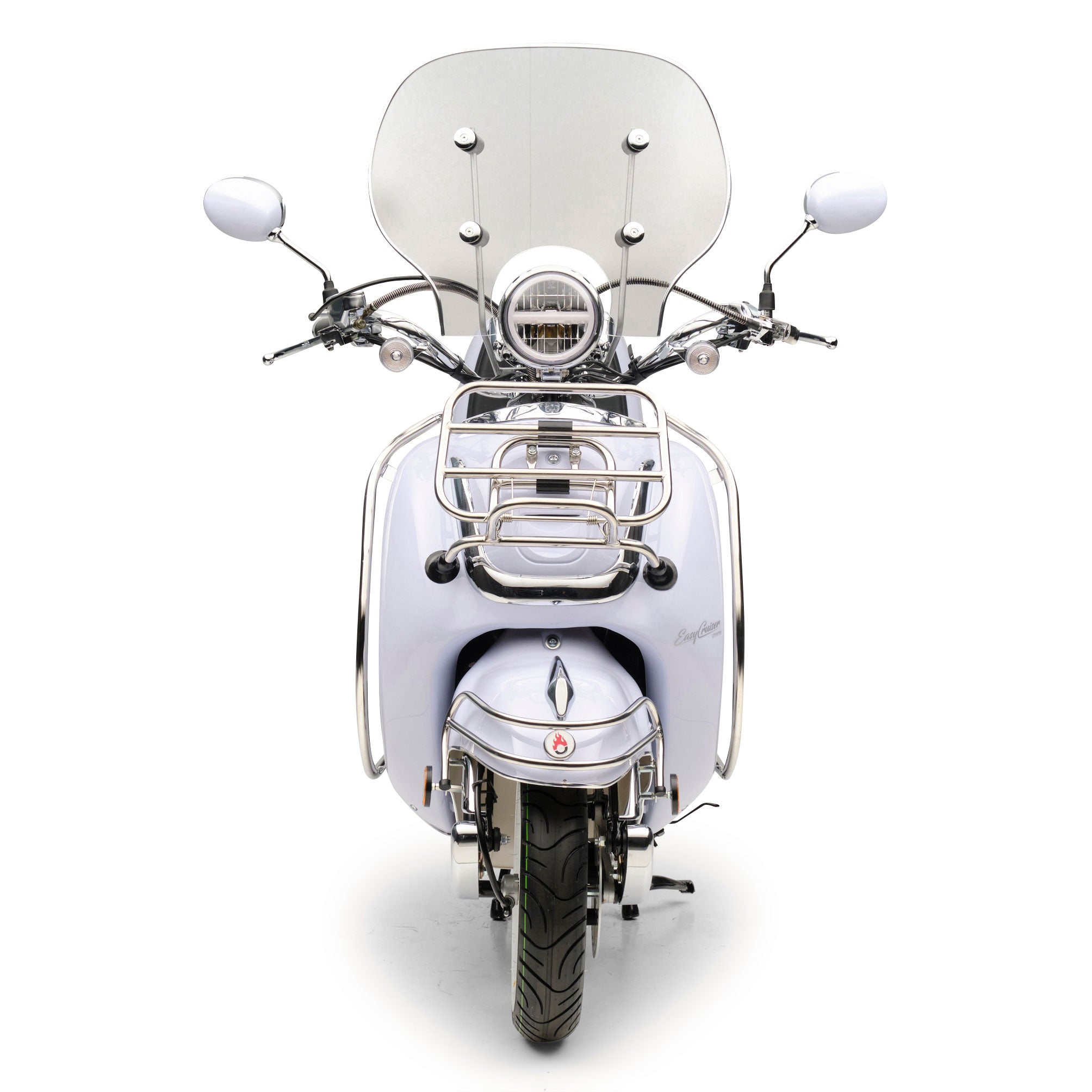 Retro Motorroller EasyCruiser Eisblau 125ccm