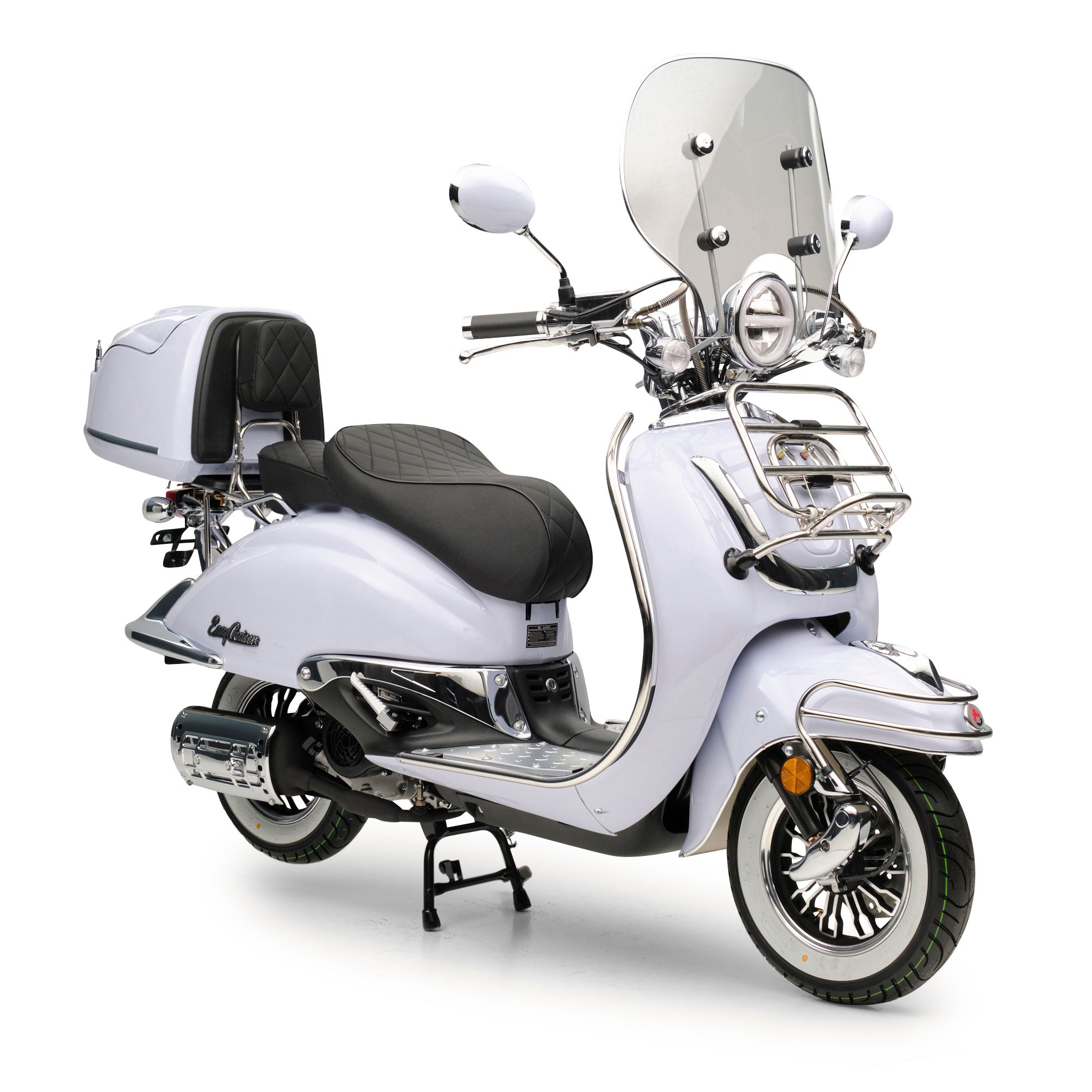 Retro Motorroller EasyCruiser Eisblau 125ccm